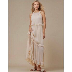 Sweetkama Sz. XL Apricot Daily Maxi Dress